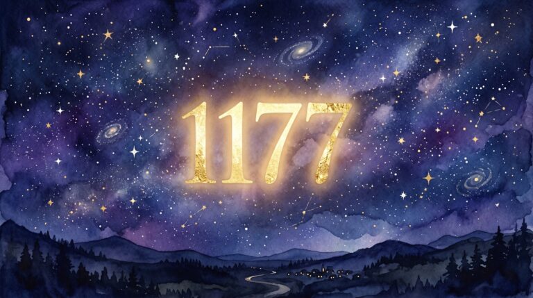 1177 betekenis: spiritueel ontwaken en op je pad zijn
