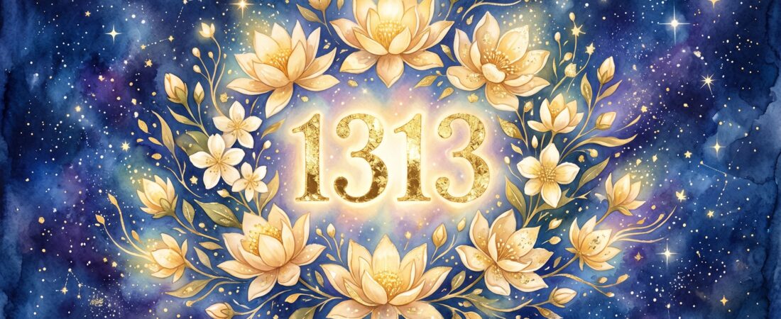 1313 betekenis: blijf positief denken, want je staat op een keerpunt
