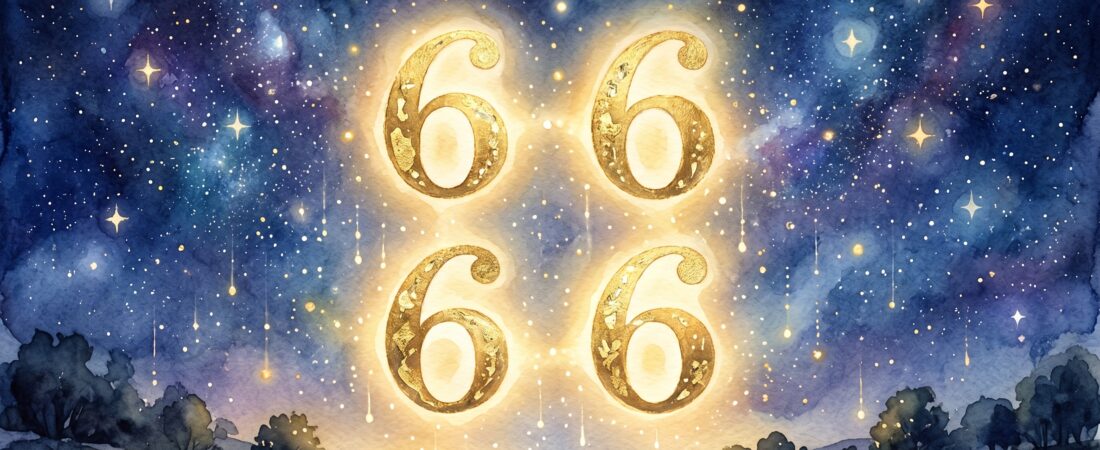 6666 betekenis: terug naar balans (geen slecht getal)