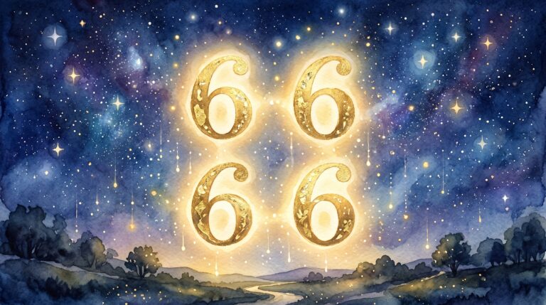 6666 betekenis: terug naar balans (geen slecht getal)