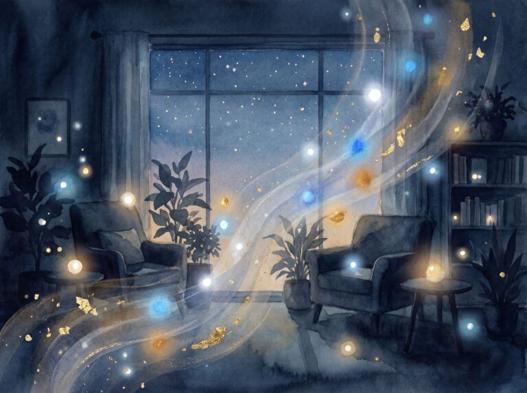Lichtflitsen zien: de spirituele betekenis (en wanneer het iets anders is)