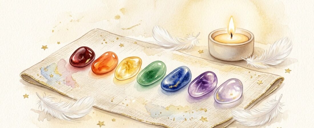 Chakra’s reinigen en balanceren: per chakra (+ edelstenen)