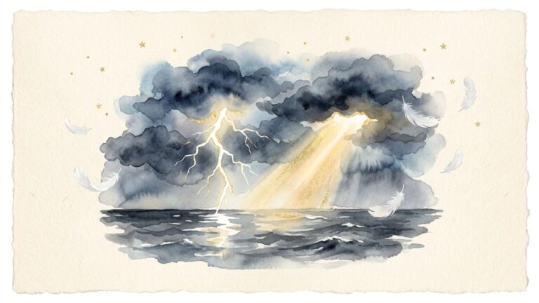Onweer en Bliksem Spirituele Betekenis: Reiniging, Inzicht en Kracht