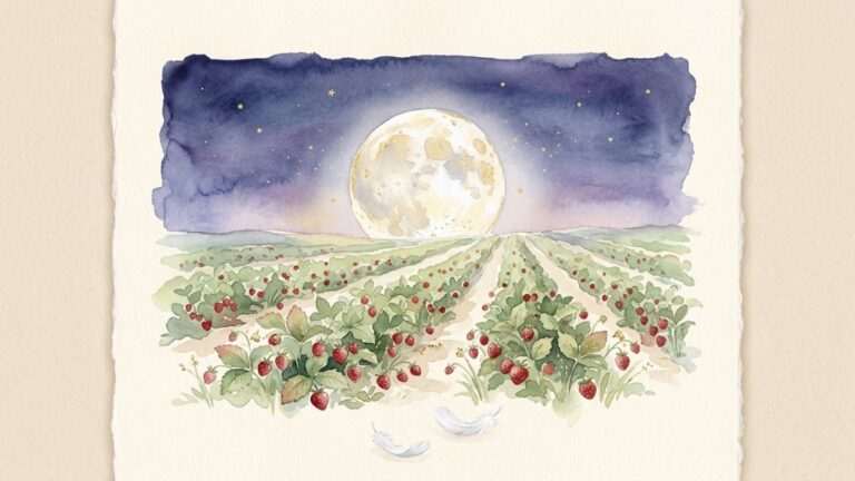 Volle maan juni 2026: de Aardbeienmaan in Steenbok — betekenis, rituelen en engelenboodschappen