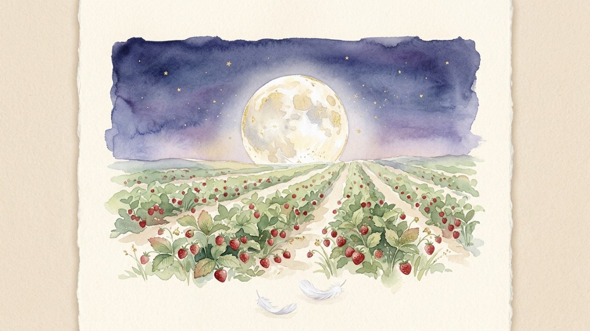Volle maan juni 2026: de Aardbeienmaan in Steenbok — betekenis, rituelen en engelenboodschappen